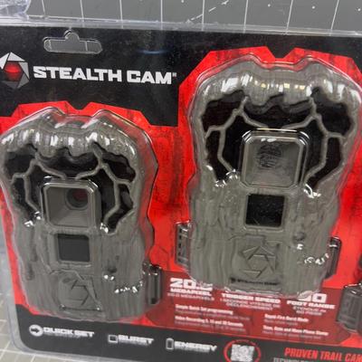 STEALTH CAM 3 Pack QV20 Infrared Trail Cameras 