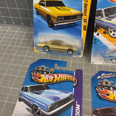 Lot of 6 BRAND NEW Hot Wheels On the Card