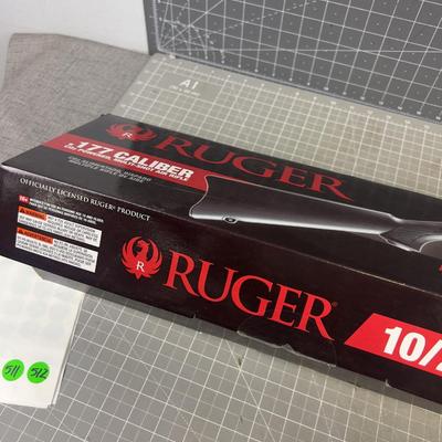 RUGER 1022 Air Riffle NEW , No Magazine Included