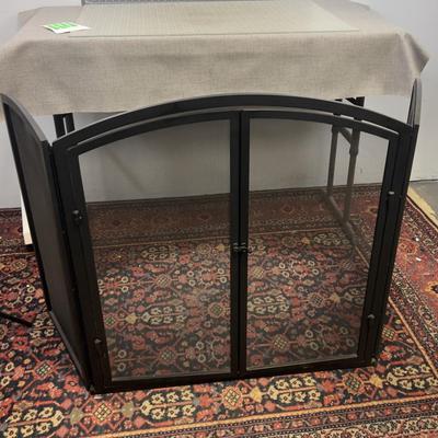 Fireplace Screen. Heavy Duty with Front opening. 
