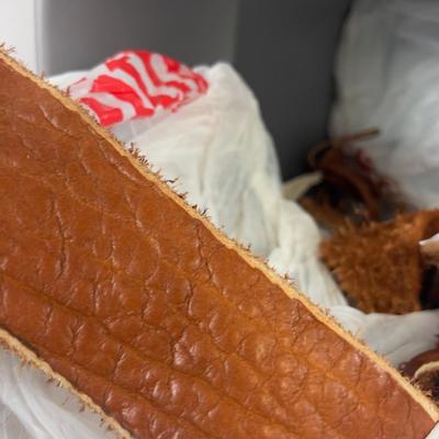 Tube of Material; Denim, Fur for making, Rendezvous Stuff 