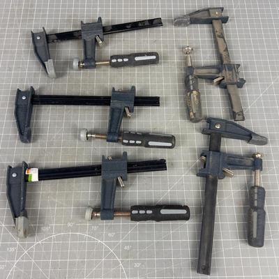 (5) 8" Bar Clamps 