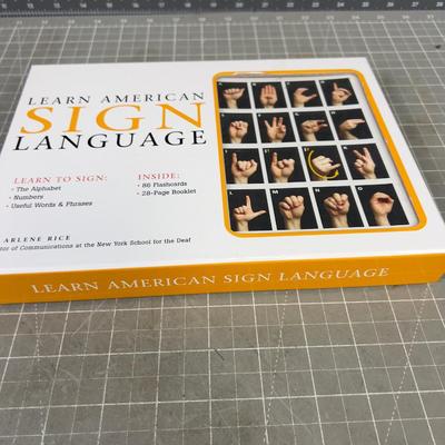 American Sign Language LIKE NEW 
