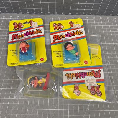 Monchhichi NEW in the Package, Old Stock (3) 