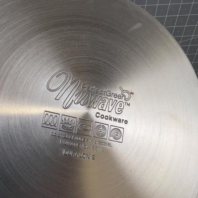 LOT OF NEW LIDS and 1 New Wave Sauce Pan