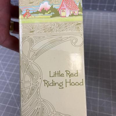 Little Red Riding Hood Doll, New Collectible Porcelain Face 