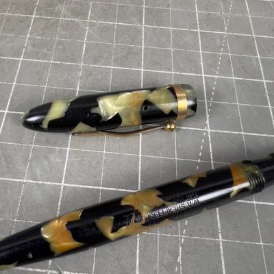 SCHAFFER Antique Fountain Pen with 14K Nib