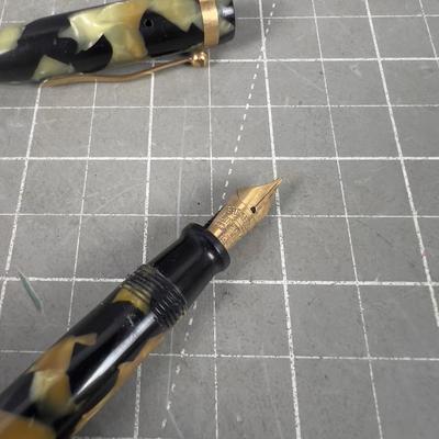 SCHAFFER Antique Fountain Pen with 14K Nib