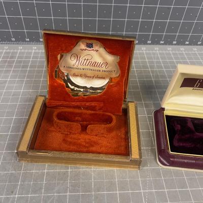 2 Antique Watch Boxes 