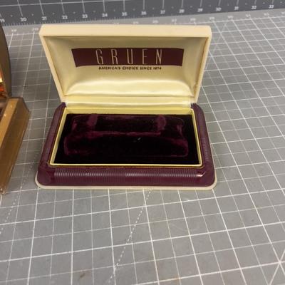 2 Antique Watch Boxes 