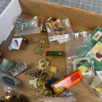 Giant Lot of Pins Mixed Variety 
