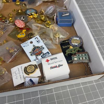 Giant Lot of Pins Mixed Variety 