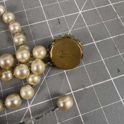 NEAT Miriam Haskell Necklace, (Compromised) 
