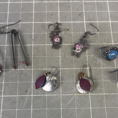 (4) Sets of Earrings