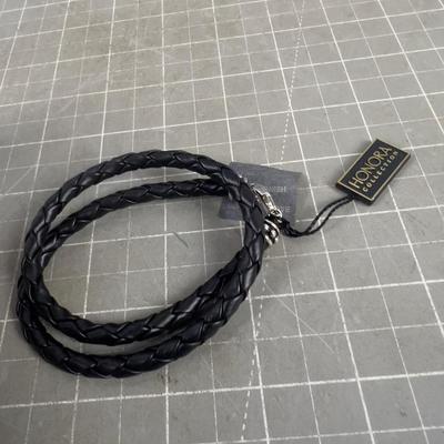 HONORA with Tags Leather, bracelet  