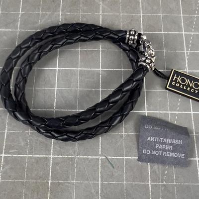 HONORA with Tags Leather, bracelet  