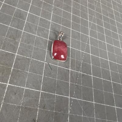 Pink Stone Pendant