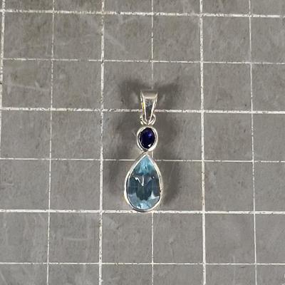 Aqua Marine Pendant VERY Pretty - Real!