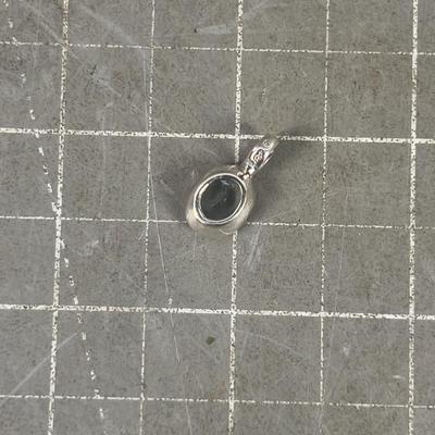 Light Blue Cut Crystal Pendant VERY Pretty! Genuine