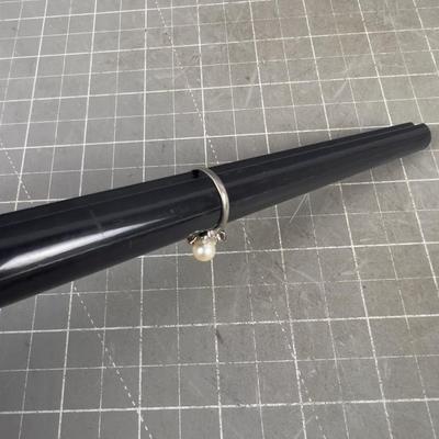 Pearl Silver Ring Size 7 NICE 