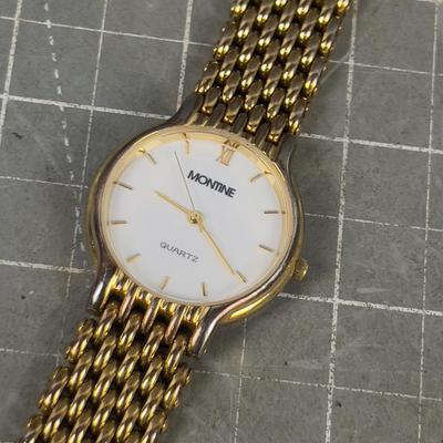 MONTINE Men's Watch NICE! Quartz 