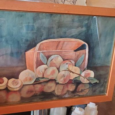 Peaches art 
