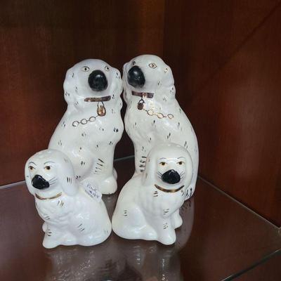 Royal Staffordshire dogs