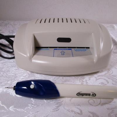 Engrave It Engraver, Design Concepts Laminator