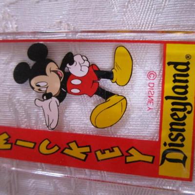3 charm-along bracelet, watch band, Mickey Mouse key tag