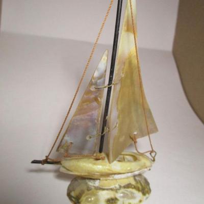 5" shell sailboat