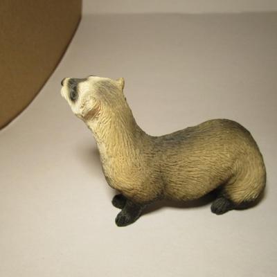Sandicast Black-footed ferret sulpture figurine