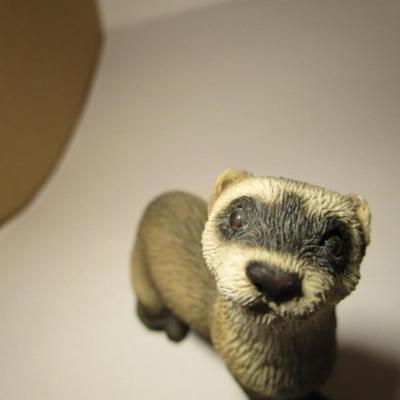 Sandicast Black-footed ferret sulpture figurine
