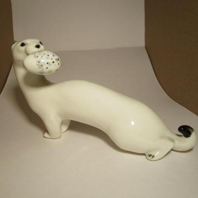 Lomonosov Imperial porcelain weasel