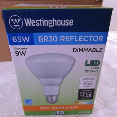 65 Watt BR30 reflector lights (6)