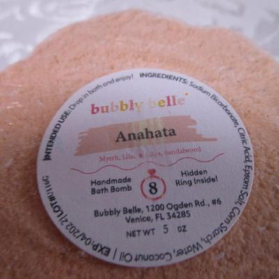 2 Bubbly Belle bath bombs