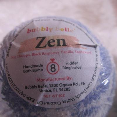 2 Bubbly Belle bath bombs