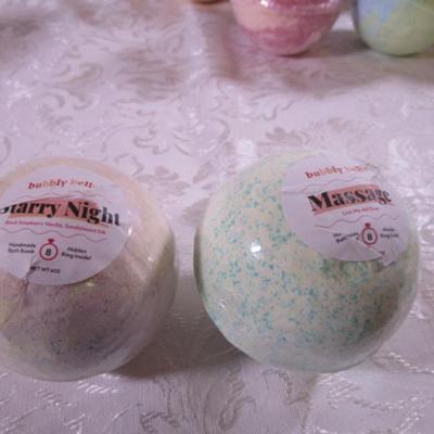 2 Bubbly Belle bath bombs