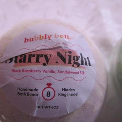 2 Bubbly Belle bath bombs