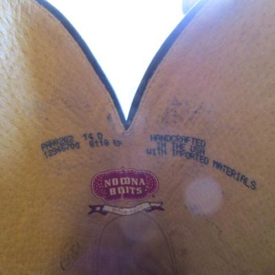 New Nocona men's cowboy boots