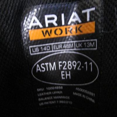 New Ariat men's work cowboy boots