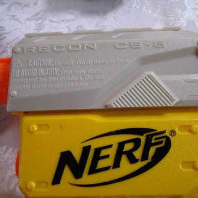 3 Nerf guns