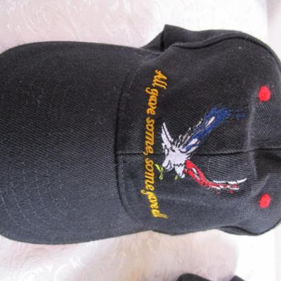4 Ball caps