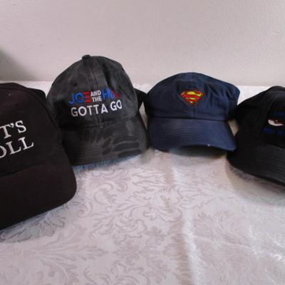 4 Ball caps