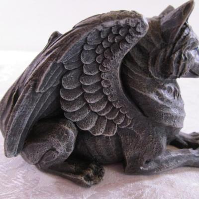 Wolf Gargoyle Candle Holder