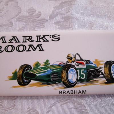 Vintage H & R Johnson  Ltd. Ceramic room plaque