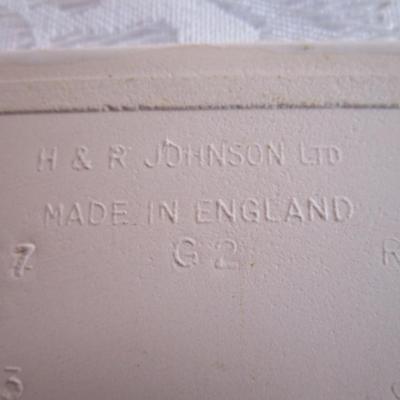 Vintage H & R Johnson  Ltd. Ceramic room plaque