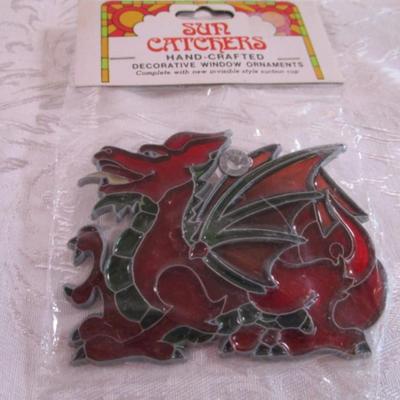 Suncatcher Welsh Dragon, Welsh coin purse