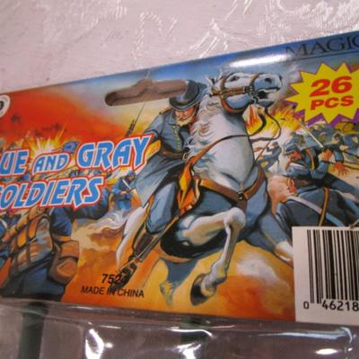 Blue & Gray Soldiers