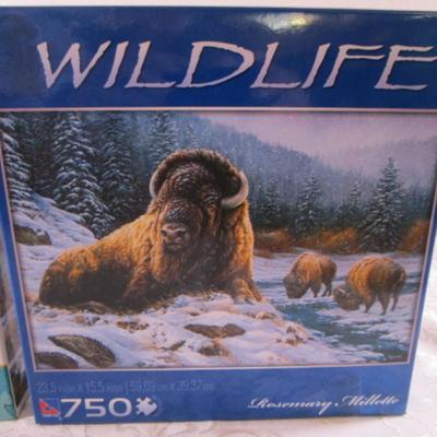 New Mega Puzzles Art Gallery Buffale puzzle, Sure-lox Coy Fish puzzle