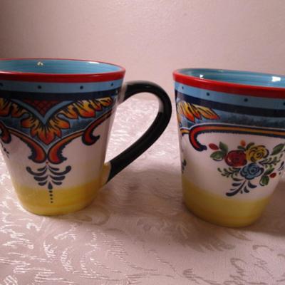 New Euro Ceramica Zanzibar design 16-piece dinner set #1